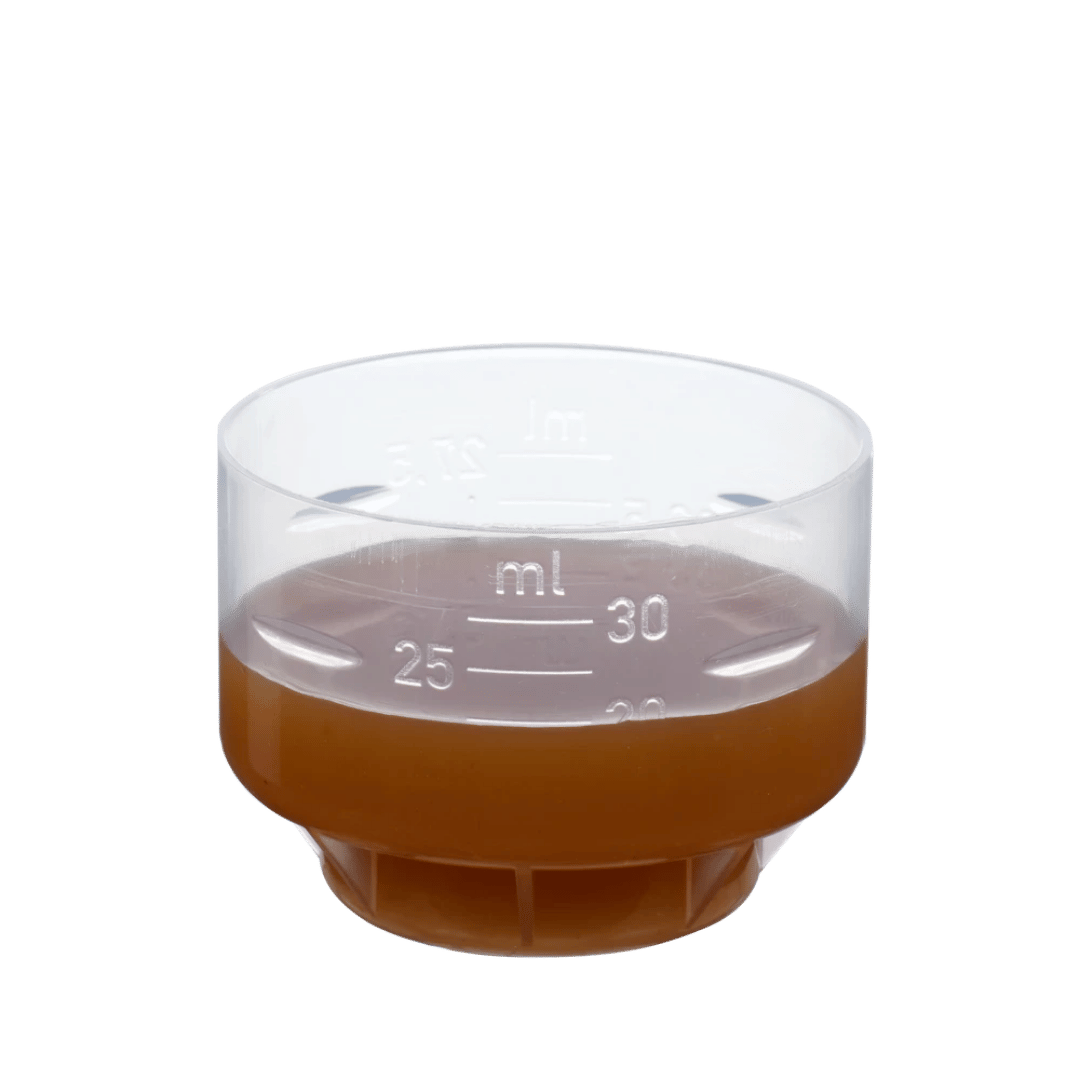 Salus Knochen-Komplex Messbecher 30ml mit Tonikum - Dosierhilfe für Osteo-Supplement
