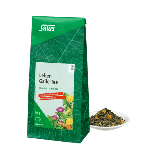 Salus Leber-Galle-Tee Nr. 18A, 70 g Packung mit loser Kräutermischung zur Unterstützung der Verdauungsfunktion