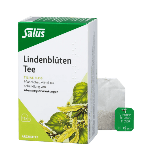 Salus Lindenblüten Arzneitee – Packung mit 15 Filterbeuteln zur Unterstützung der Atemwege