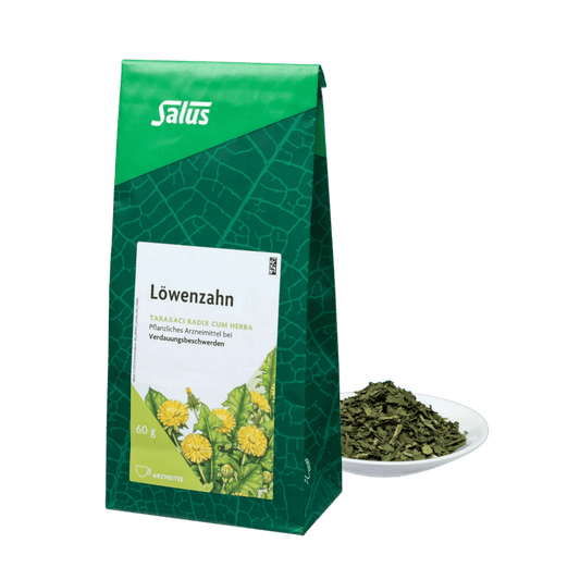 Salus Löwenzahn Tee – lose 60 g Packung Arzneitee mit getrocknetem Löwenzahn bei Verdauungsbeschwerden