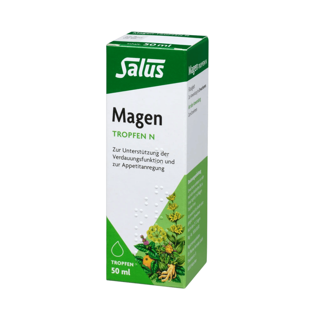 Salus Magen-Tropfen N – Umverpackung 50 ml zur Unterstützung der Verdauung und Appetitanregung