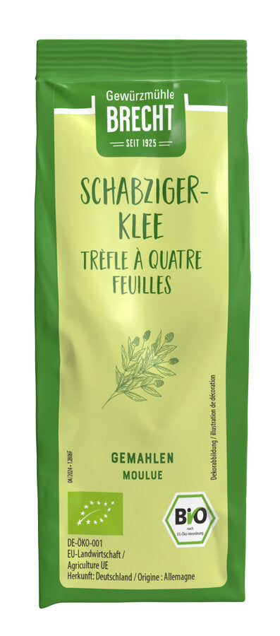 Schabzigerklee gemahlen Bio 40g Nachfüllbeutel Brecht