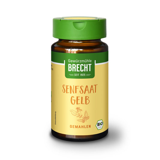 Senfsaat gelb gemahlen Bio 35g Brecht