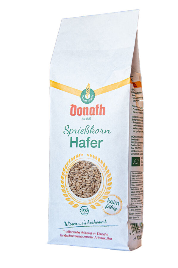 Sprießkornhafer Bio 1000g Donath Mühle