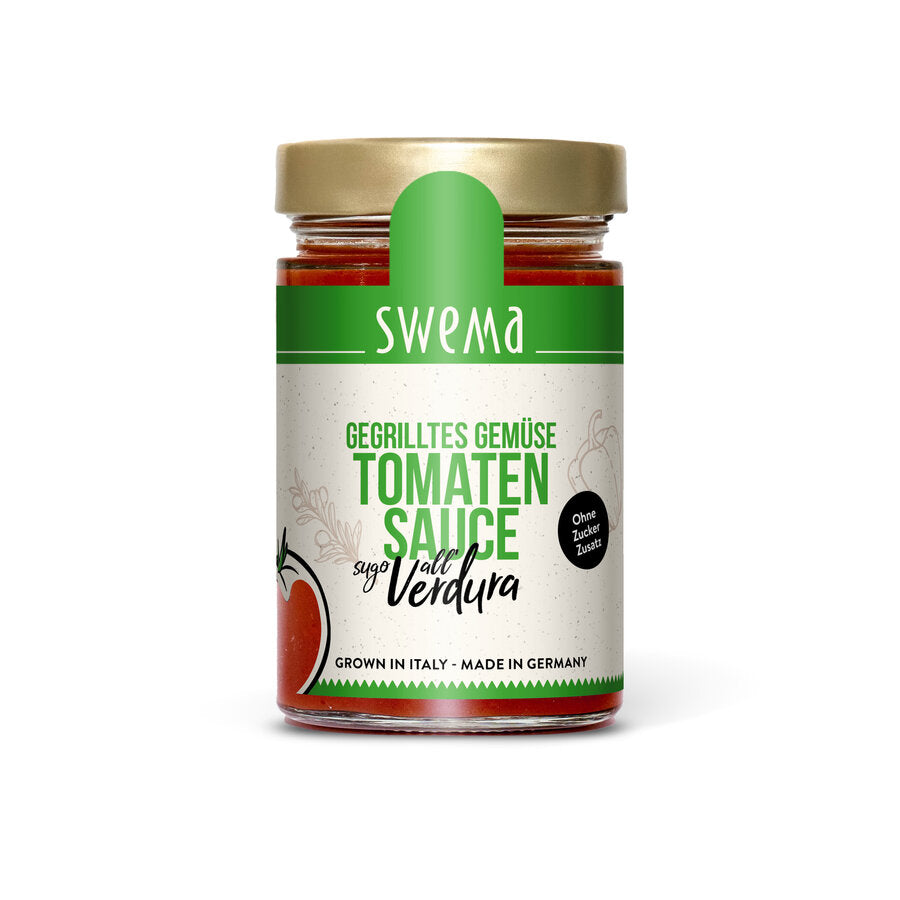 Tomatensauce gegrilltes Gemüse - Sugo all'verdura Bio 300g SweMa