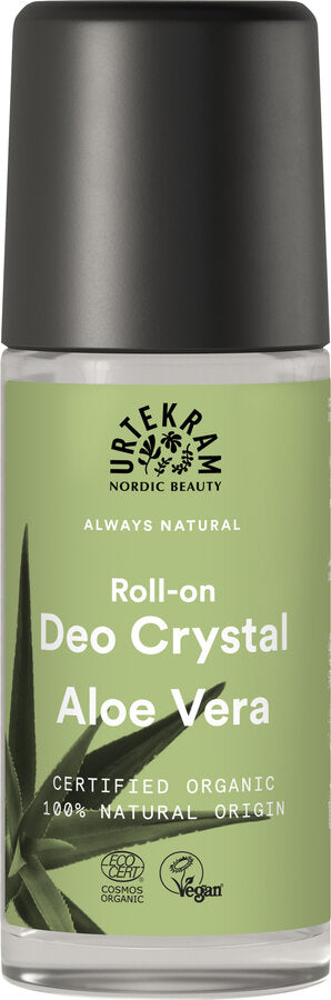 Aloe Vera Roll-on Deo Crystal Urtekram