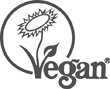 Logo für vegane Kosmetik