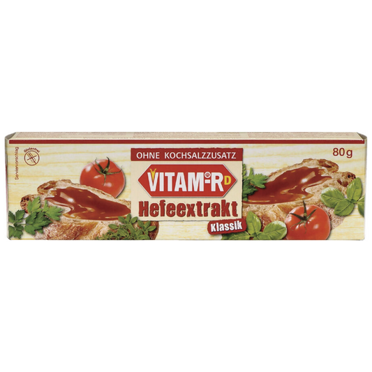 VITAM-RD Klassik Hefeextrakt ohne Kochsalzzusatz 80 g Tube Vorderansicht