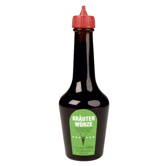 VITAM Kräuter Würze 100 g Flasche – Flüssige Würzsauce mit Kräutern, vielseitig zum Verfeinern von Suppen, Saucen und Speisen