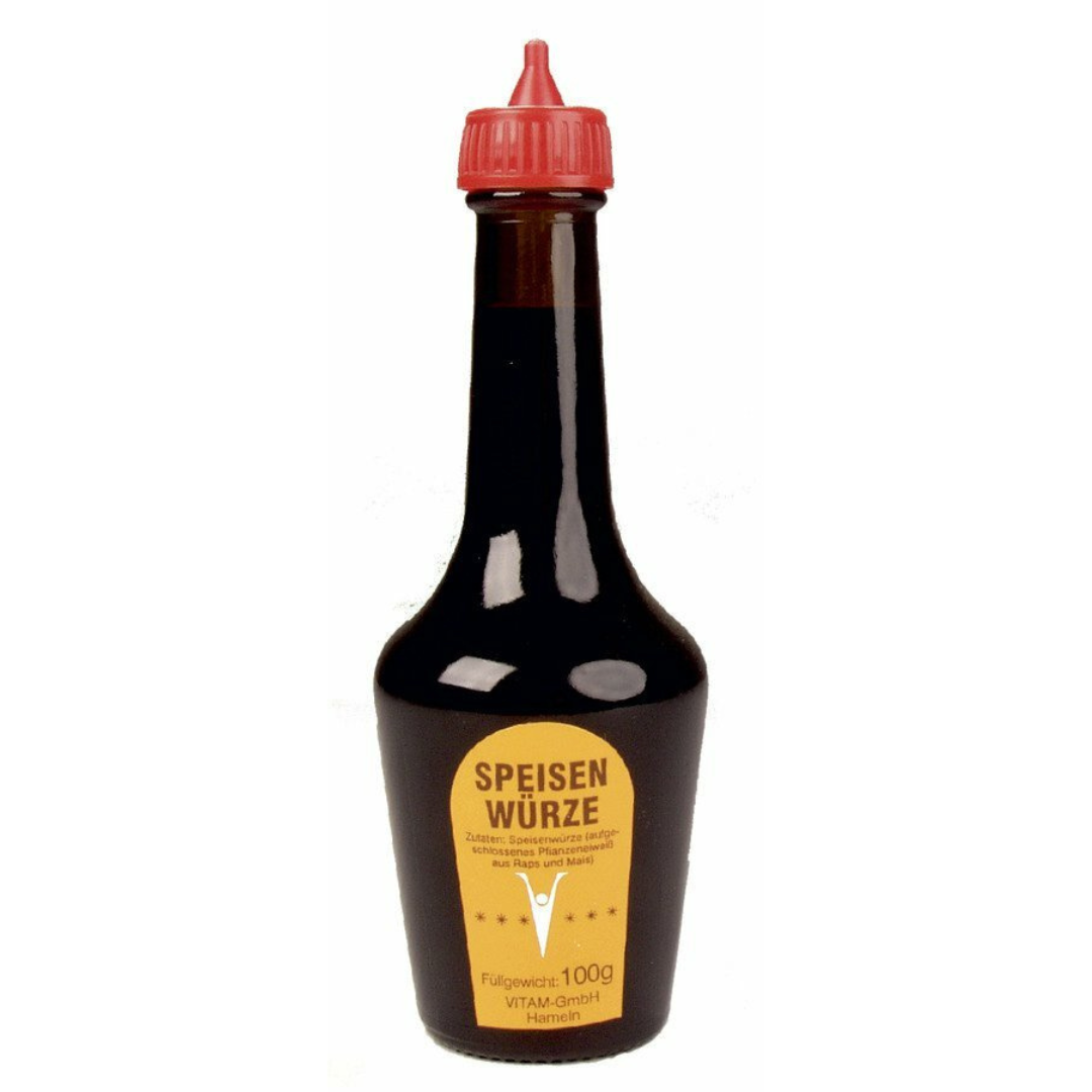 VITAM Speisenwürze 100 g Flasche – aromatische flüssige Würzsauce auf pflanzlicher Basis zum Verfeinern von Speisen