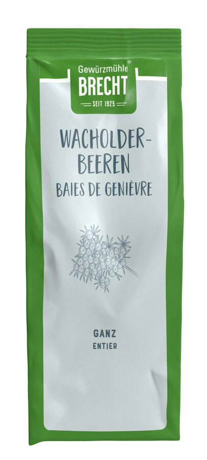 Wacholderbeeren ganz Bio 35g Nachfüllbeutel Brecht