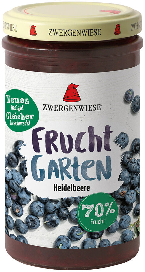 FruchtGarten Heidelbeere Bio 225g Zwergenwiese