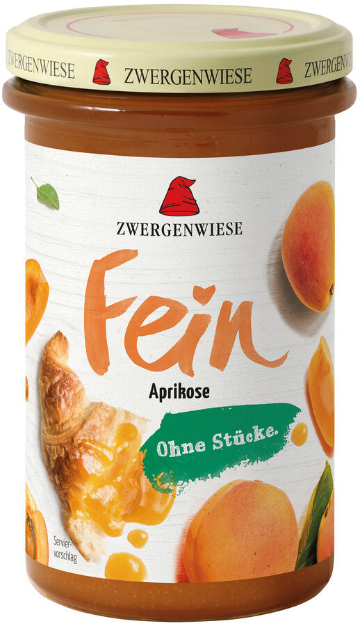 Fein Aprikose - Bio-Fruchtaufstrich 280g Zwergenwiese