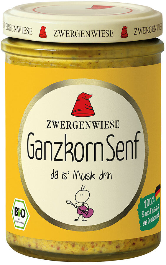 Ganzkorn Senf 160 ml Zwergenwiese