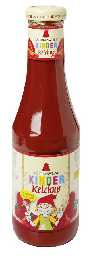 Kinder-Ketchup mit Apfelsüße 500ml Zwergenwiese