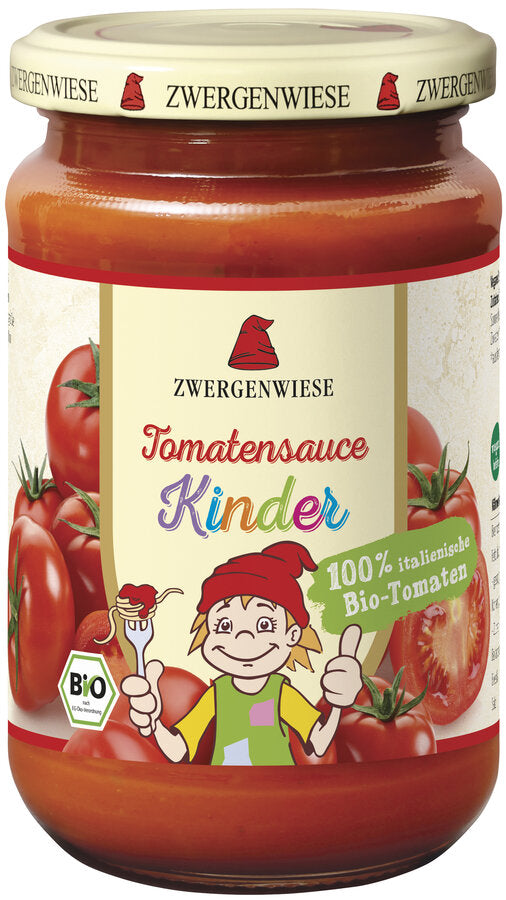 Kinder Tomatensauce 340ml Zwergenwiese