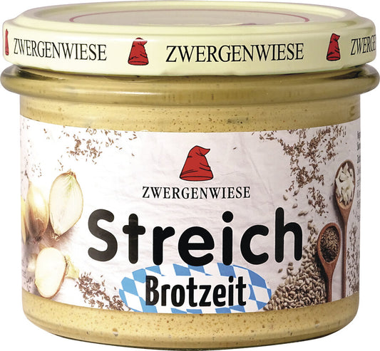 Brotzeit Streich 180g Veganer Bio Brotaufstrich Zwergenwiese