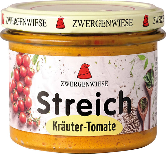 Kräuter Tomate Streich 180g Zwergenwiese