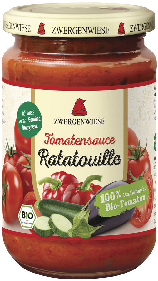 Tomatensauce Ratatouille 340ml Zwergenwiese