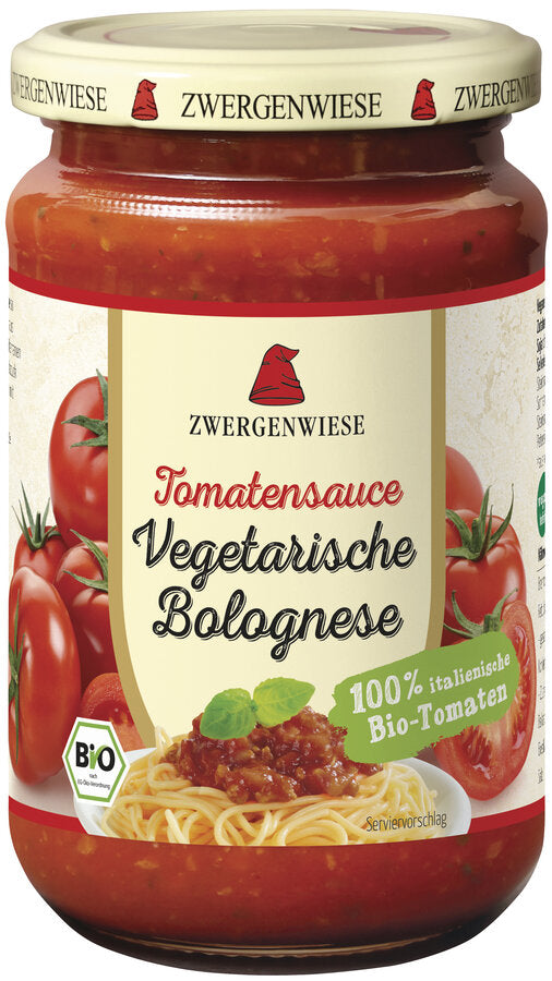 Tomatensauce Vegetarische Bolognese Bio 340 ml Zwergenwiese