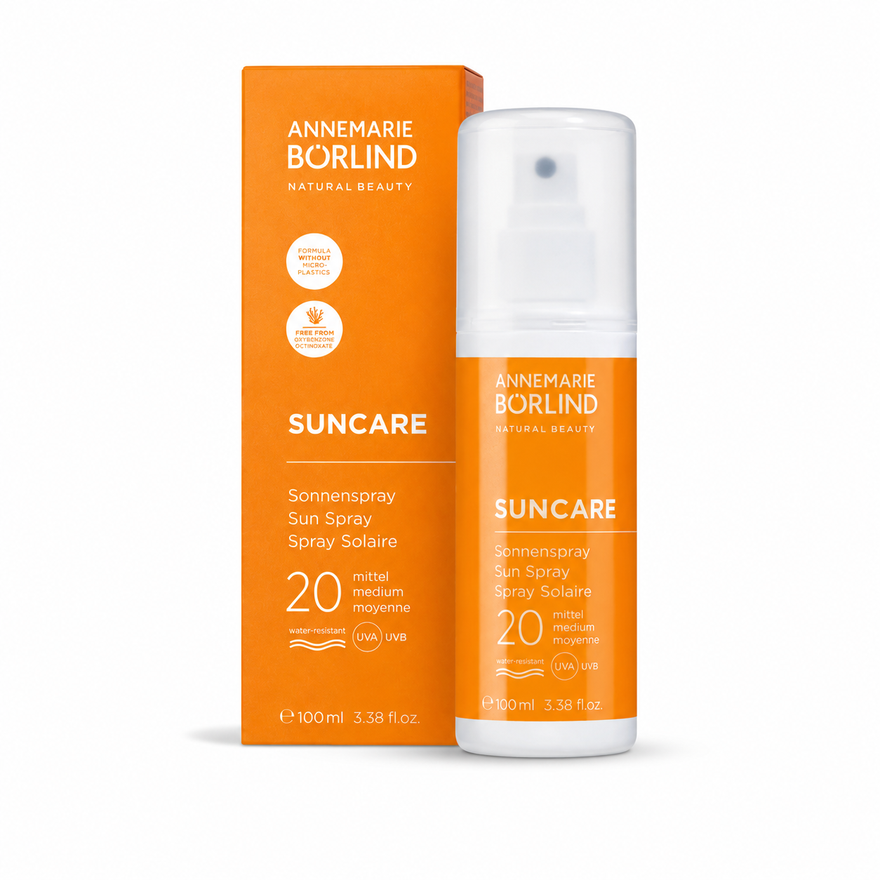 Annemarie Börlind SUNCARE Sonnenspray LSF 20 mit Verpackung, 100 ml
