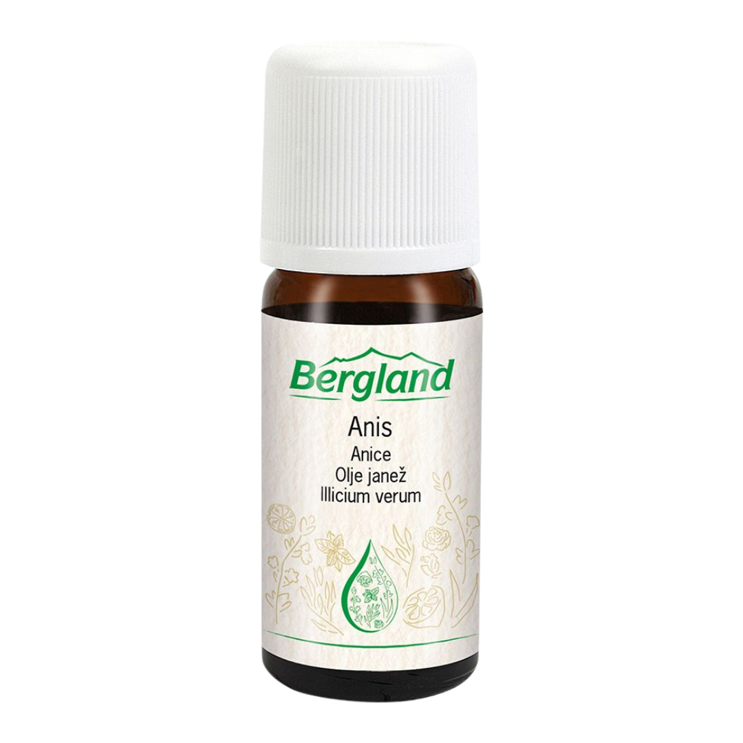 Bergland Anis ätherisches Öl 10 ml – 100 % naturreines, veganes Sternanisöl für Aromatherapie, Massage und Entspannung