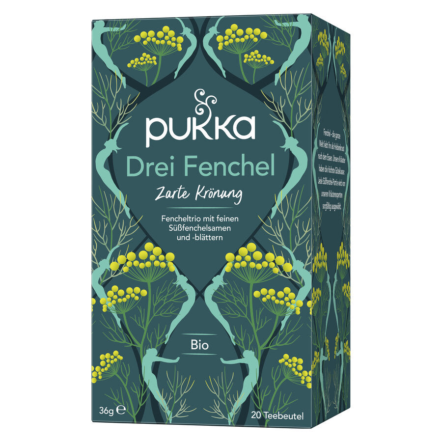 Pukka Bio-Kräutertee Drei Fenchel, 20 Filterbeutel