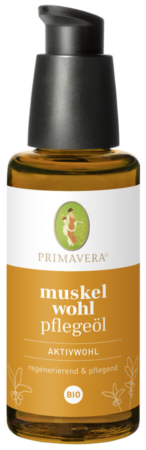 Aktivwohl Muskelwohl Pflegeöl Bio 50ml Primavera