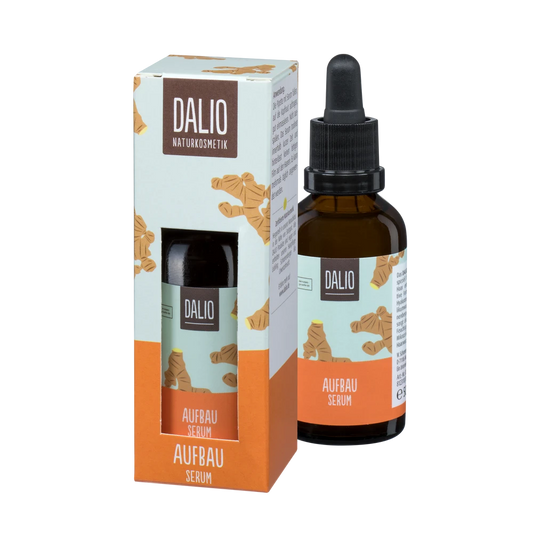DALIO® Aufbau Serum COSMOS Schoenenberger – Pipettenflasche mit Umkarton, 50 ml Naturkosmetik