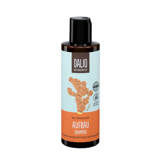 Schoenenberger DALIO Aufbau Shampoo 200ml – COSMOS NATURAL zertifiziertes Shampoo für dünner werdendes Haar
