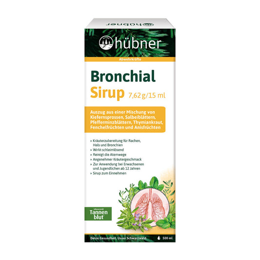 hübner® Bronchial-Sirup 500ml