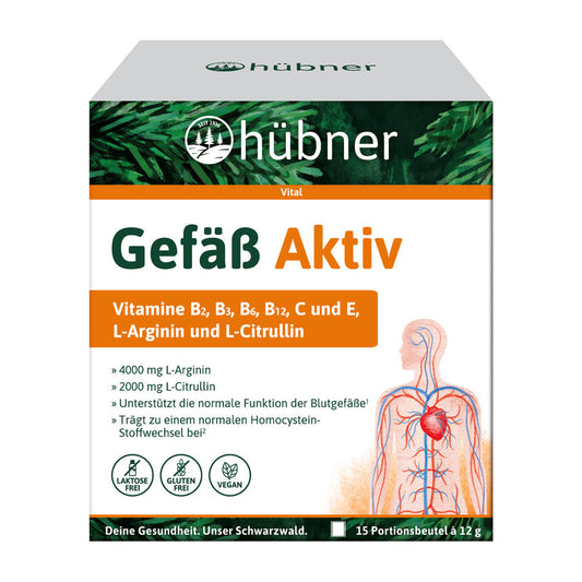 hübner® Gefäß Aktiv 15 Portionsbeutel 180g