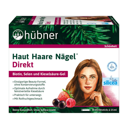 hübner® Haut Haare Nägel Direkt Rotfrucht 450ml