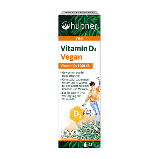 hübner® Vitamin D3 Vegan 15ml