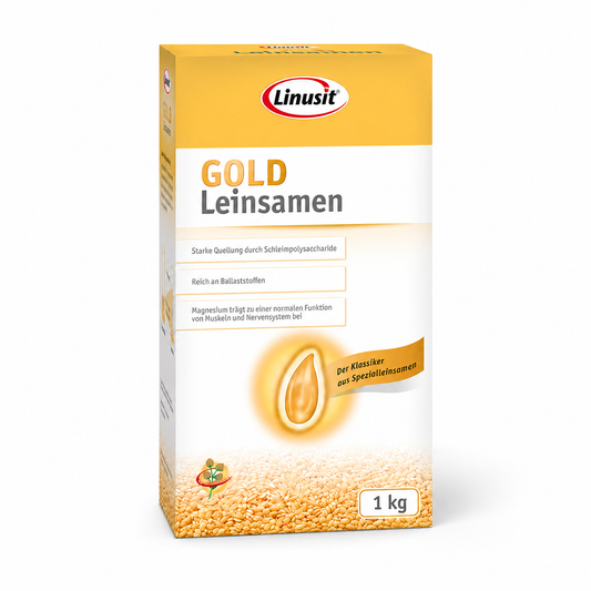 Linusit Gold Leinsamen 1 kg Packung