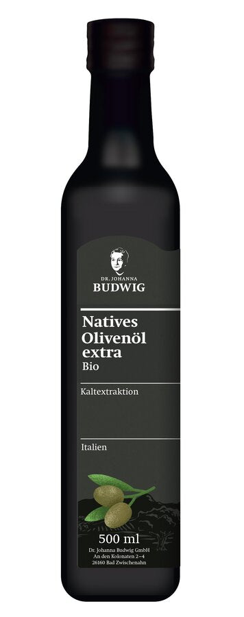 Natives Bio-Olivenöl extra 500ml Dr. Budwig