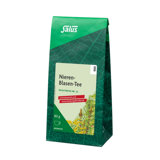 Salus Nieren-Blasen-Tee Nr. 23 lose 80 g – entwässernder und ausscheidungsfördernder Kräutertee als pflanzliches Arzneimittel