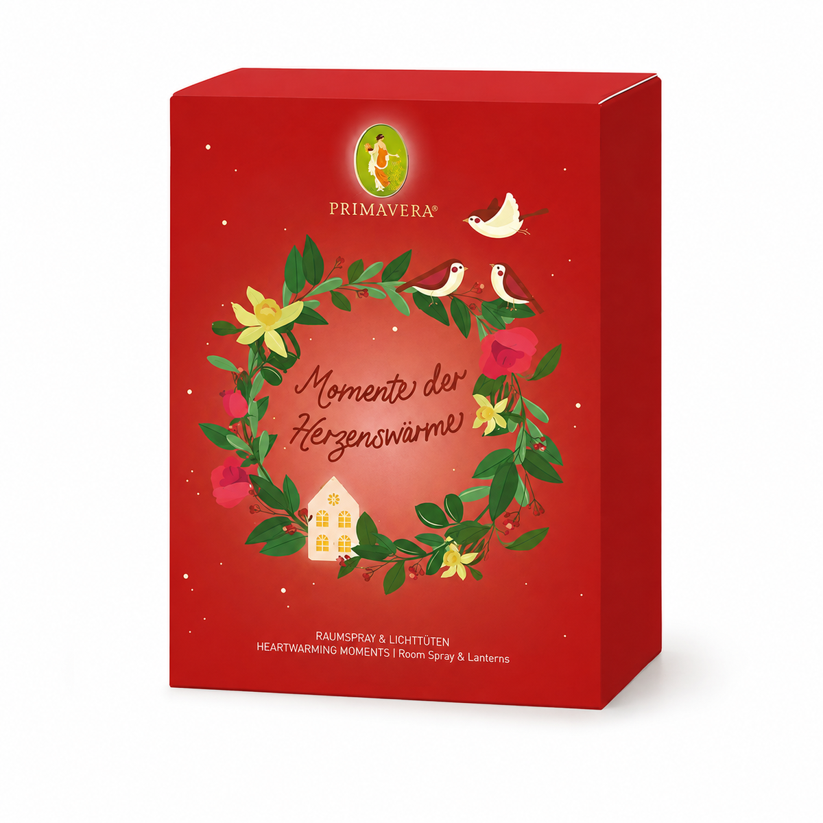 PRIMAVERA Herzenswärme Geschenkset in roter Geschenkverpackung