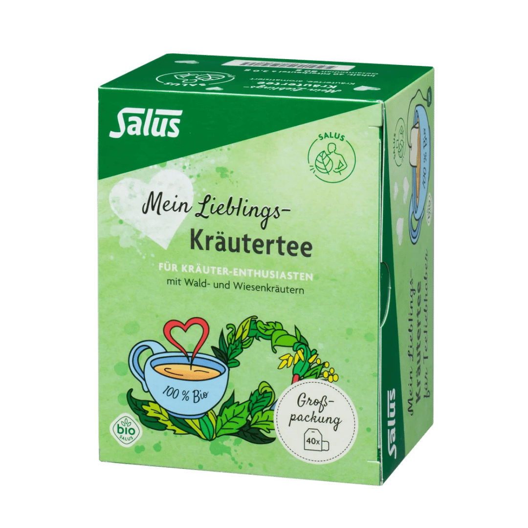 Salus Mein Lieblings-Kräuter-Tee bio 40 Beutel Packung
