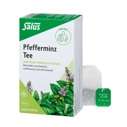 Salus Pfefferminz Tee bio mit Teebeutel – erfrischender Kräutertee in Bio-Qualität