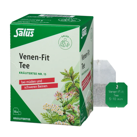 Salus Venen-Fit Tee Kräutertee Nr. 13 Packung mit Teebeutel – 15 aromageschützte Filterbeutel
