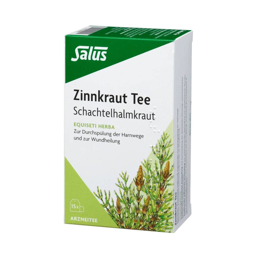 Salus Zinnkraut Tee Schachtelhalmkraut – Arzneitee aus Equiseti herba in 15 Filterbeuteln zur Durchspülung der Harnwege und Wundheilung
