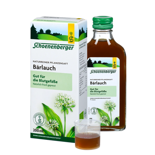 Bärlauch Naturreiner Pflanzensaft Schoenenberger