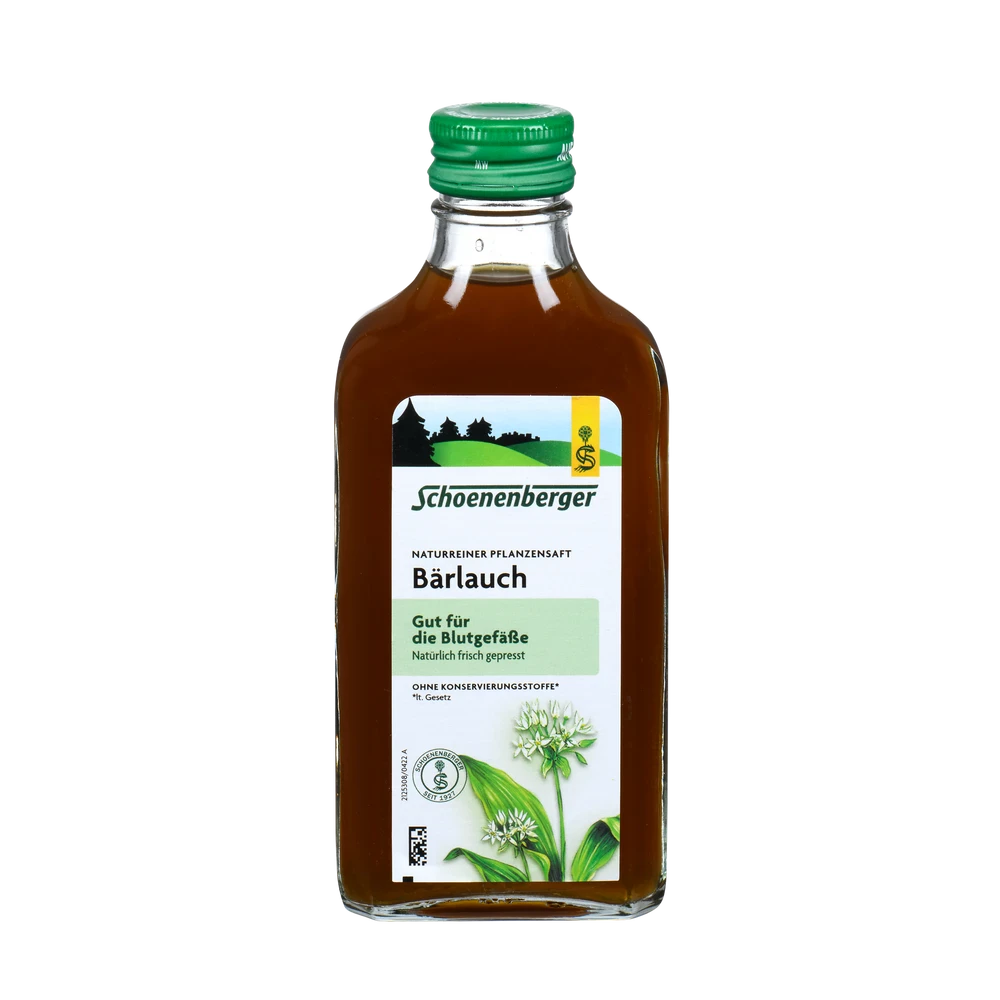 Bärlauch Naturreiner Pflanzensaft Schoenenberger