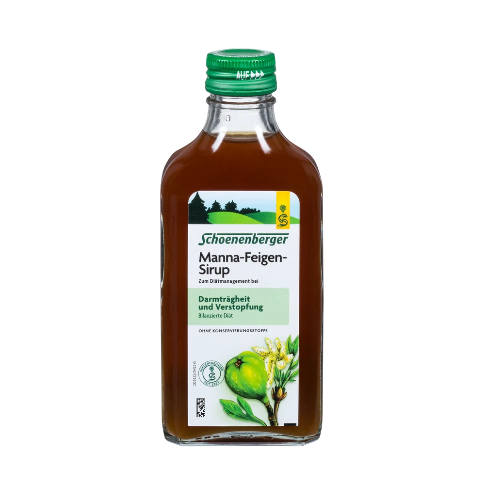 Schoenenberger Manna Feigen Sirup 200ml Glasflasche