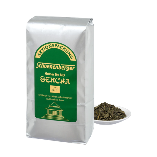 Schoenenberger Sencha Grüner Tee bio 500g Packung mit losen Teeblättern