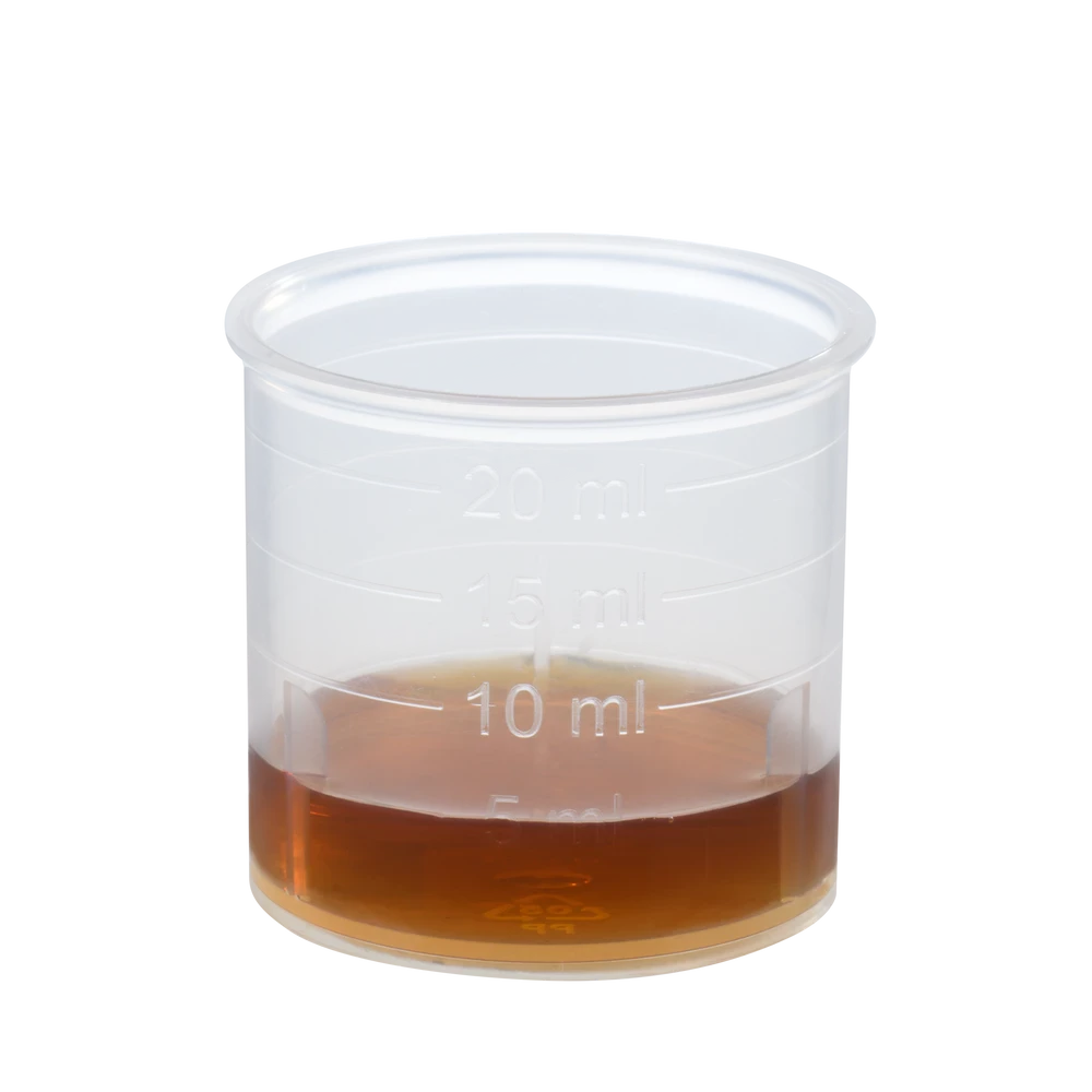 Dosierbecher mit 10 ml Schoenenberger Naturreiner Heilpflanzensaft Sonnenhut Echinacea