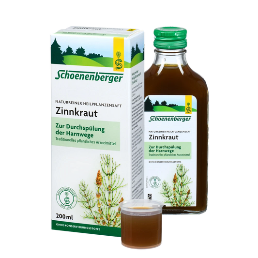 Schoenenberger Zinnkraut Naturreiner Heilpflanzensaft 200 ml mit Umkarton