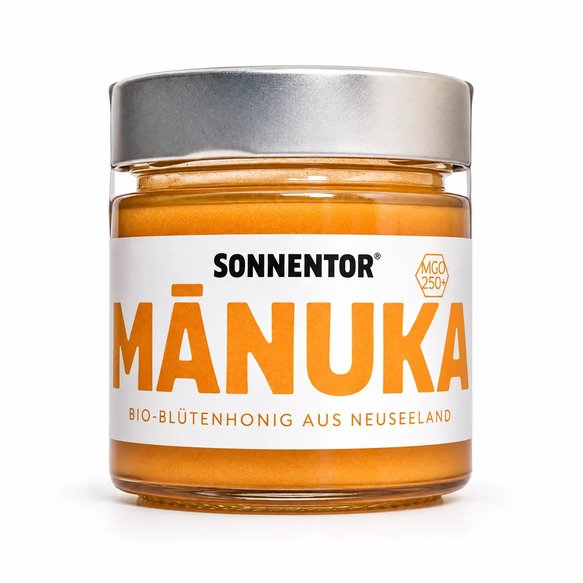 Sonnentor Manukahonig MGO 250+ Bio-Blütenhonig aus Neuseeland 250 g