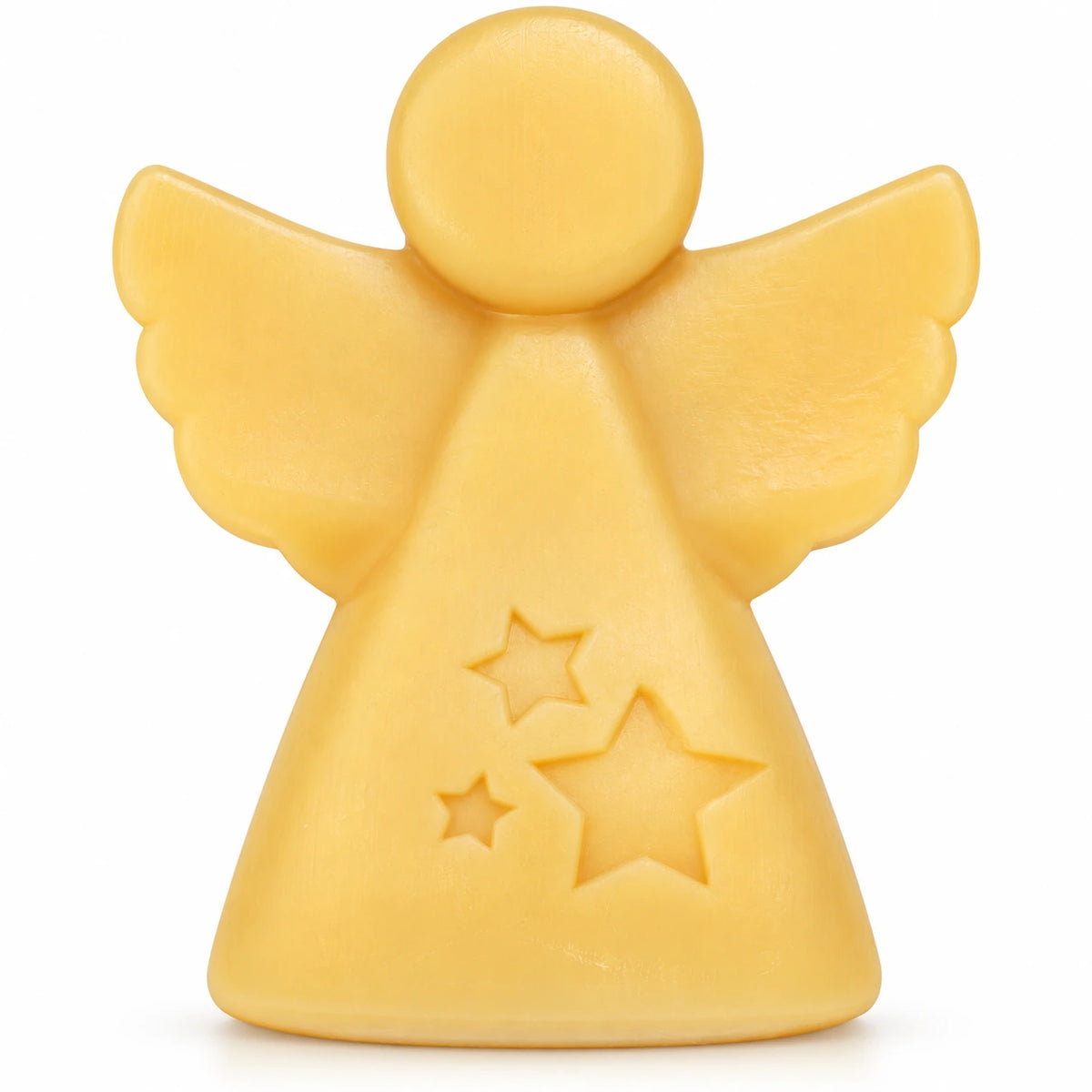 Made by Speick Reine Pflanzenöl-Seife Engel 50 g – Seife in Engelform mit Sternen